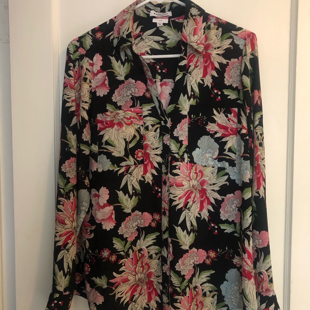 Express Portofino Shirt Slim Fit Medium